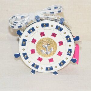 Betsey Johnson - Nautical Crossbody, "SEAS the Day!", Multi